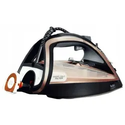 Tefal efal Ultimate Pure FV9845 Bügeleisen Trocken- & Dampfbügeleisen, Bügeleisen, Kupfer, Schwarz