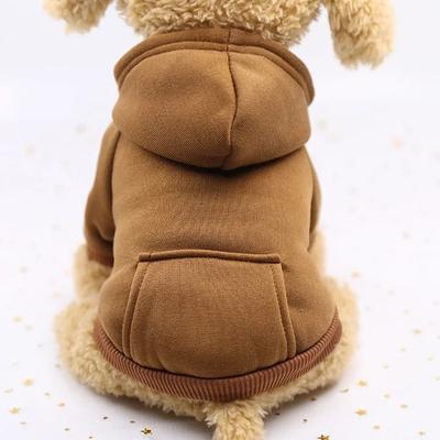 Uplift Essentials Pet Dog Hoodies coffee xs