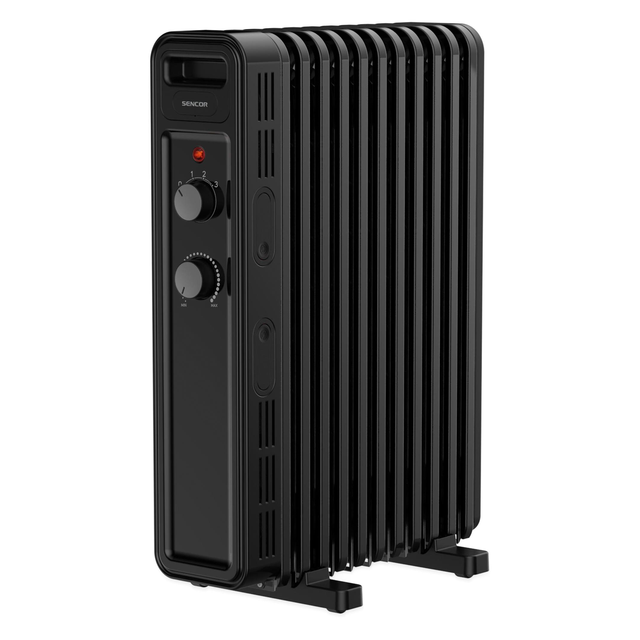 Sencor SOH 3511BK schwarz / Ölradiator / 2300W / 3 Stufen / 11 Lamellen (2300 W) (8590669375035)