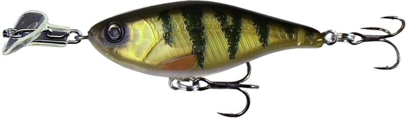Headbanger Cranky Shad 6,4cm-Natural Perch