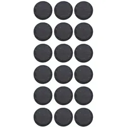 12x Schieferplatten I rund I 25x0 ,5 cm I Platzdeckchen Schiefer Schneidebrett Schiefer Platzteller Buffet Servierplatte Deko Platte