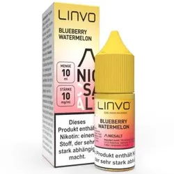 Linvo Blueberry Watermelon NicSalt Liquid 10ml / 10mg