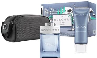 Glacial Essence 3 Pcs Gift Set from Bvlgari for Men Standard Eau De Parfum for Men