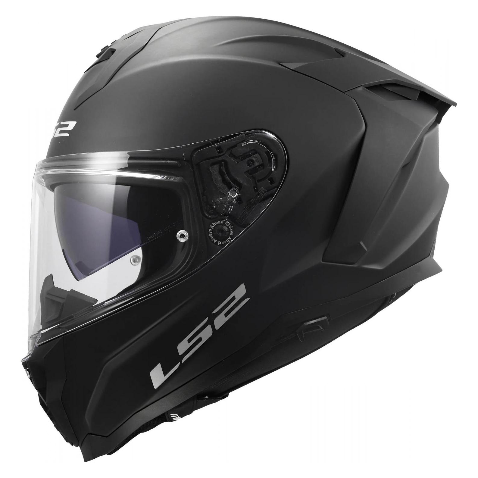 LS2 FF817 CHALLENGER II SOLID Integralhelm (3XL) (1681700113XL)