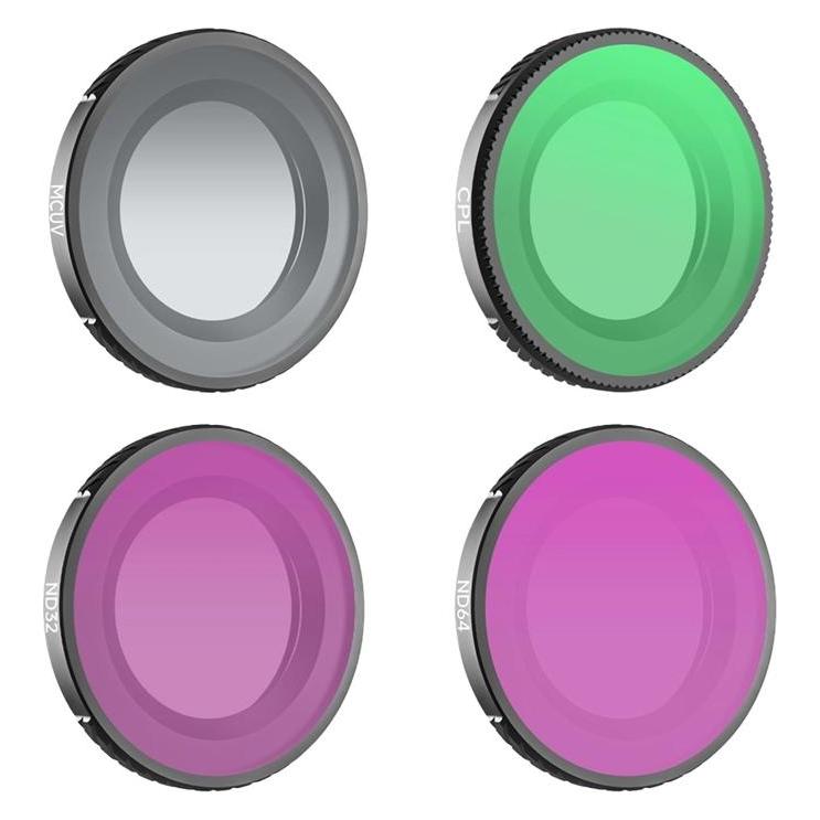 Sunnylife Set of 4 MCUV + CPL + ND32 + ND64 filters for Osmo Nano (ND- / Graufilter, Polarisationsfilter, UV-Filter) (ON-FI080)