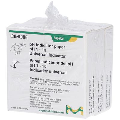 Merck Indikator Papier Rolle komplet pH 1-10 3 Stk St Keine Angabe