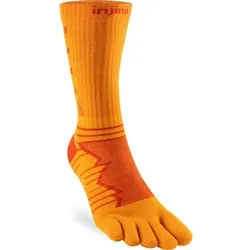 Injinji Unisex Ultra Run Crew orange