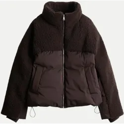 Puffer Jacke Hazy Braun 34