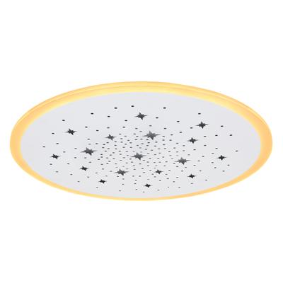 GLOBO LIGHTING LED Deckenleuchte "MURPHY", weiß, 1 Stk., Leuchten, Deckenlampe/rund/Wohnzimmer/Schlafzimmer/elegant, LED Deckenleuchte
