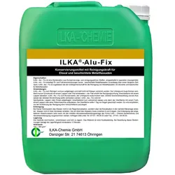 Alureiniger für Fassaden ILKA Alu Fix 30 L für Eloxal, beschichtete Metallfassaden und Werzalit-Platten