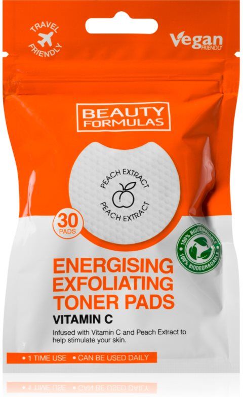 Beauty Formulas Vitamin C makeup remover pads 30 pc