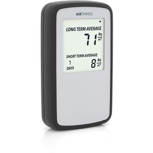 Airthings Radon-Messgerät 244, Corentium Home, Handgerät, erste Messergebnisse nach 6-24 Stunden