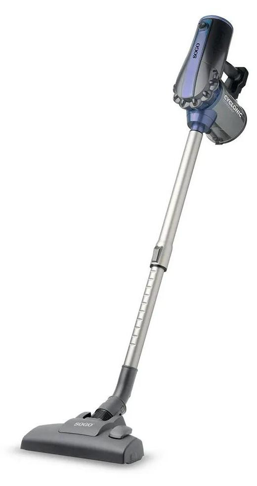 Sogo ASP-SS-16117 Stofzuiger zonder zak, blauw/grijs, 0,5 liter, 42 cm