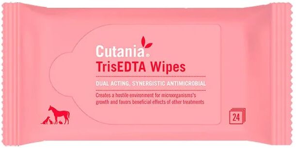 Vetnova Cutania Trisedta Wipes 24 Unds
