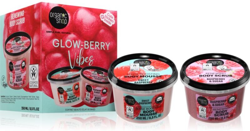 Organic Shop Glow-Berry Vibes Beauty Set gift set for the body