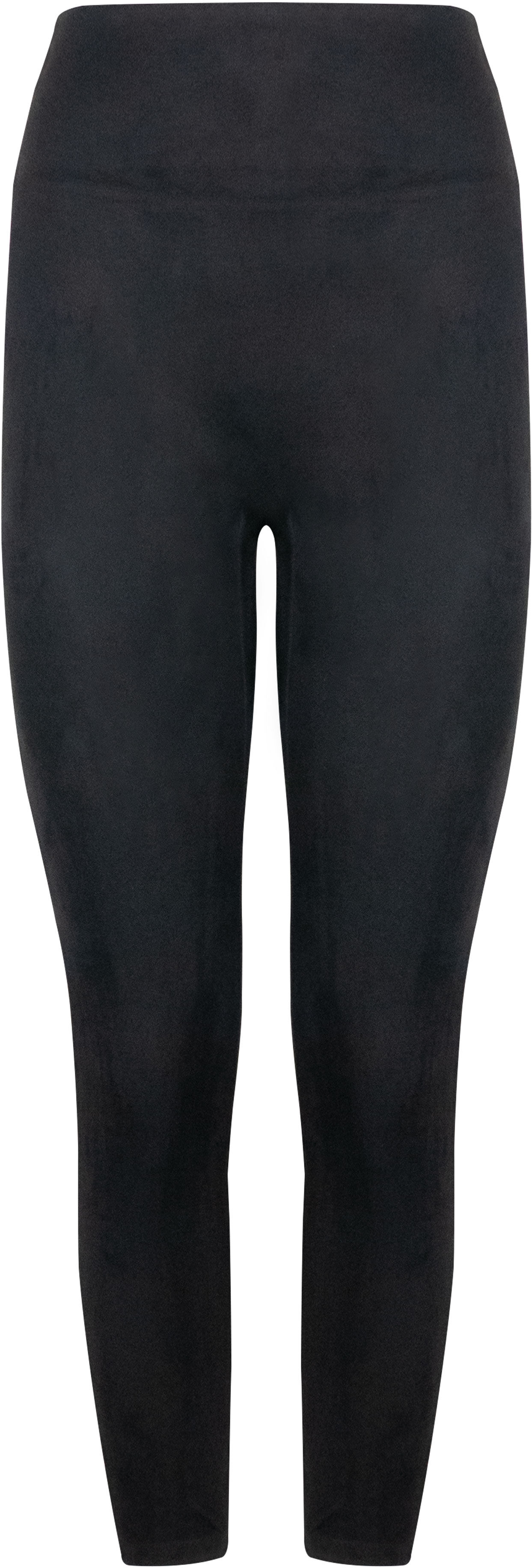 Leggings MAGIC BODYFASHION "Hi-Waist Slim Tights", Damen, Gr. XL, N-Gr, schwarz, Obermaterial: 85% Polyamid, 15% Elasthan, eng lang, Hosen Leggings, mittlere Formung von Bauch, Hüften und Oberschenkeln