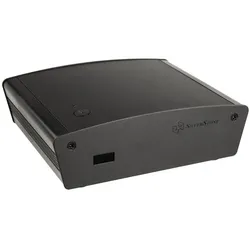 Silverstone SST-PT15B-H1D2 Intel NUC Gehäuse (UCFF), PC Gehäuse, Schwarz