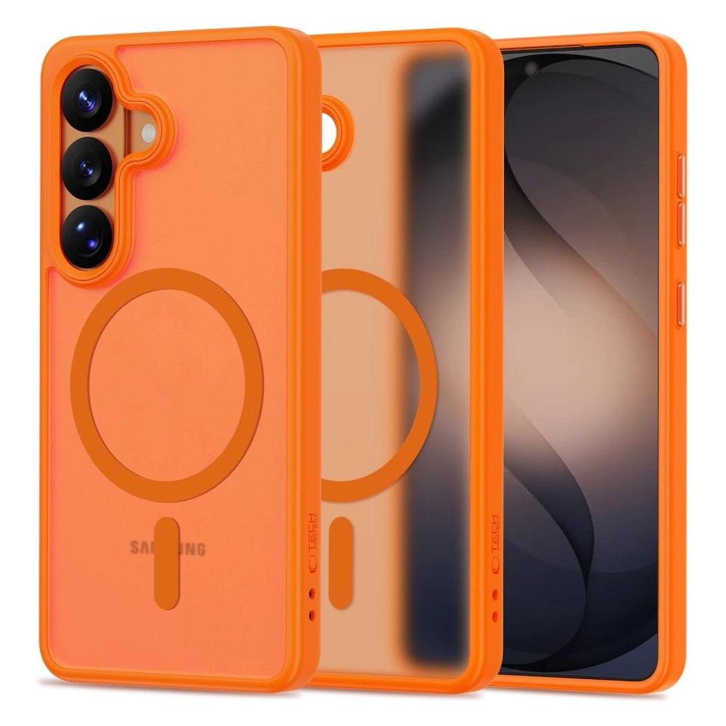 Tech-Protect Magmat Magsafe Galaxy S26 Matte Orange (Samsung Galaxy S26) (209500)