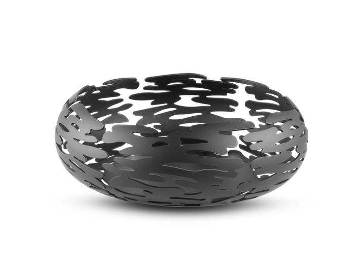 Alessi Barknest ronde mand zwart