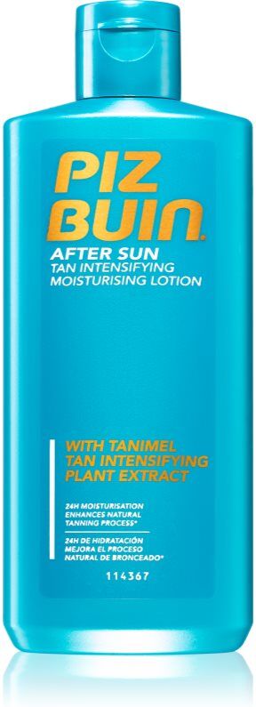 Piz Buin After Sun hydratisierende Milch nach dem Sonnenbad für intensive Bräunung 200 ml