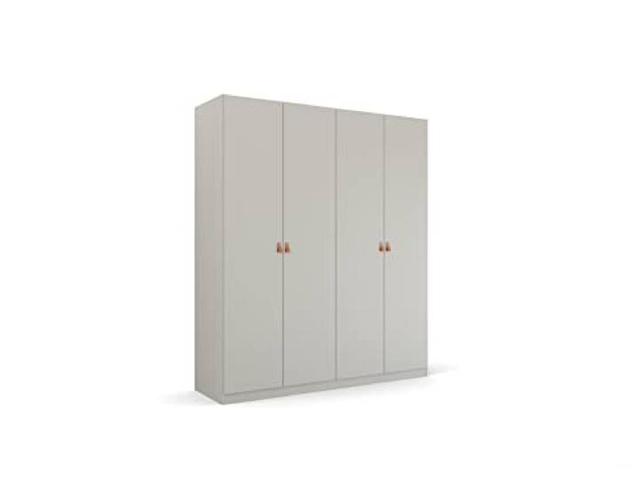 Rauch Möbel Quadra-Spin Homey, Schrank, Seidengrau/Eiche Artisan, Breite 181 cm