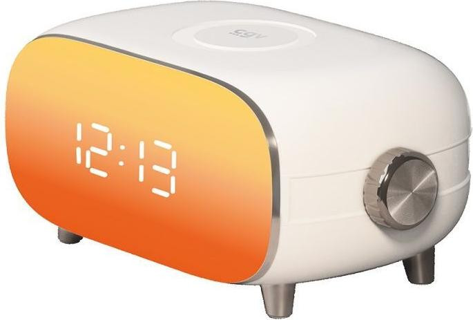 CGV ALBA wekker met radio en sunrise simulator met programmeerbare sunset simulator en 60 stations