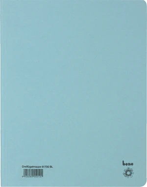 bene 5 Sammelmappen DIN A4 blau
