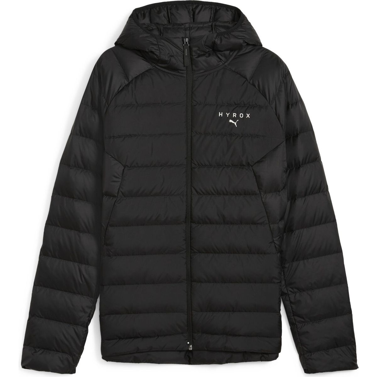 Puma Unisex Puma x Hyrox Hooded Down Jacket puma black (01) S 526894-01-S
