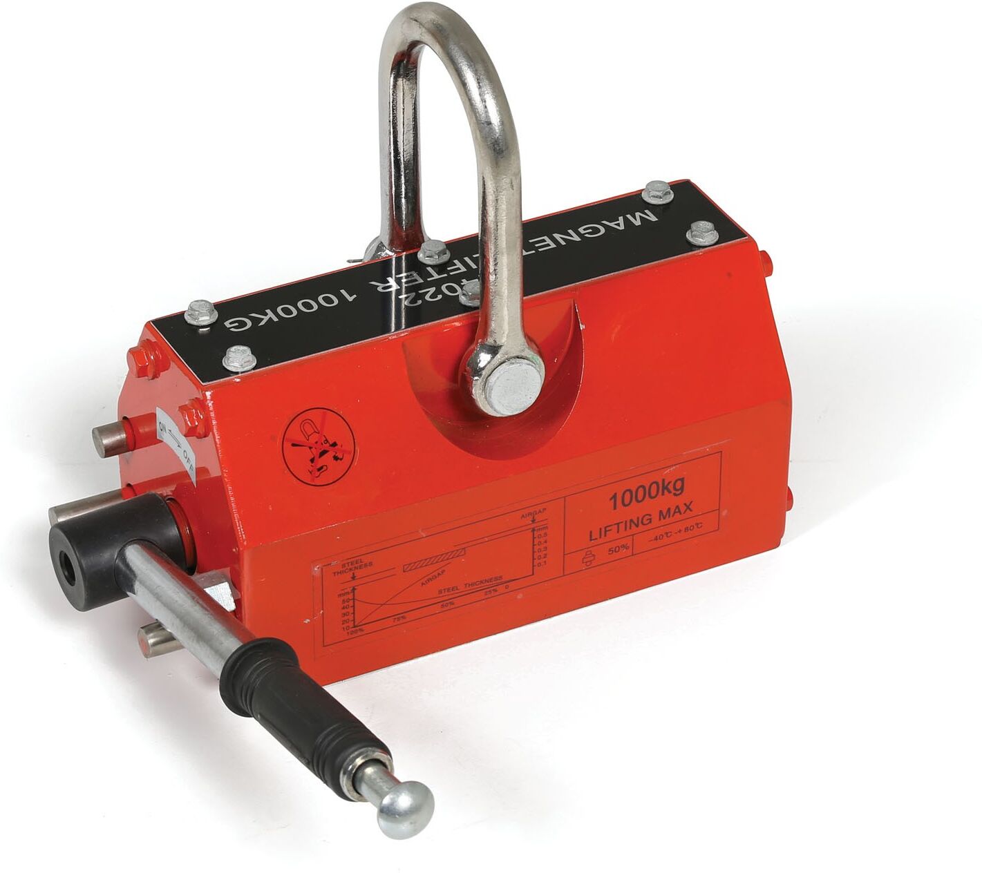 B2B Partner Permanent-Hebemagnet HG-B, 1000 kg