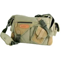 Kalahari KAPAKO K-31 Fototasche, canvas khaki (Kamera Schultertasche), Kameratasche, Grün