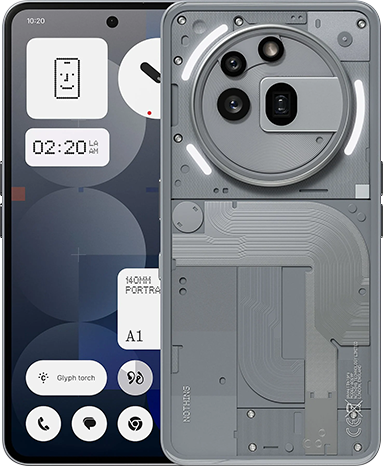 Nothing Phone 3a Pro 5G 256GB 12GB RAM Dual Sim Grey Europa
