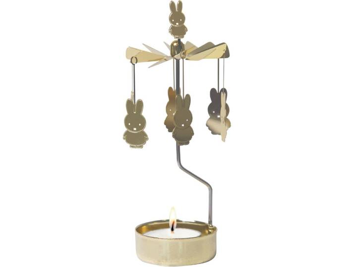 Nijntje gouden rotary candle - Pluto Design