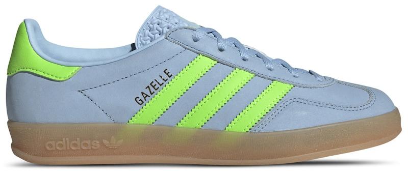 adidas Gazelle Indoor Clear Sky Solar Green (Women's) - EU 44