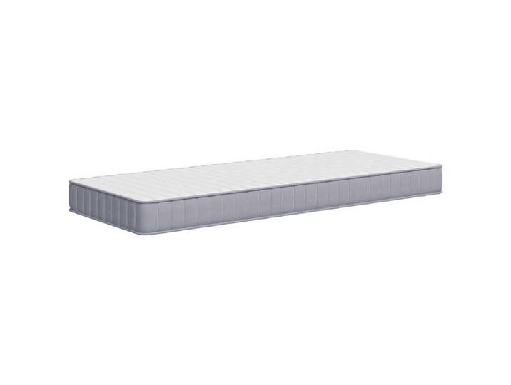 NEW Blanc Matelas en mousse moyennement doux 70x200 cm - - Lits & accessoires(1parcel)9951015