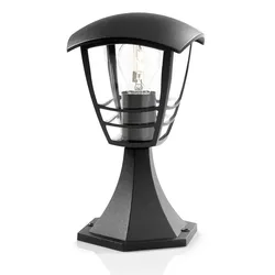 Wandleuchte Außen Sobremuro1X60W Schwarz Mod. Creek Philips