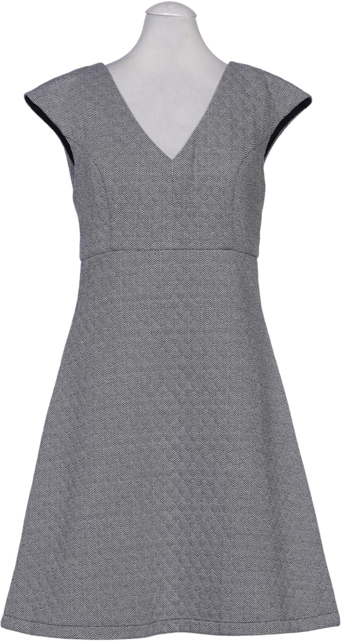 Traffic People Damen Kleid, Grau, Gr. L, Synthetik / Elasthan / Baumwolle - Second Hand