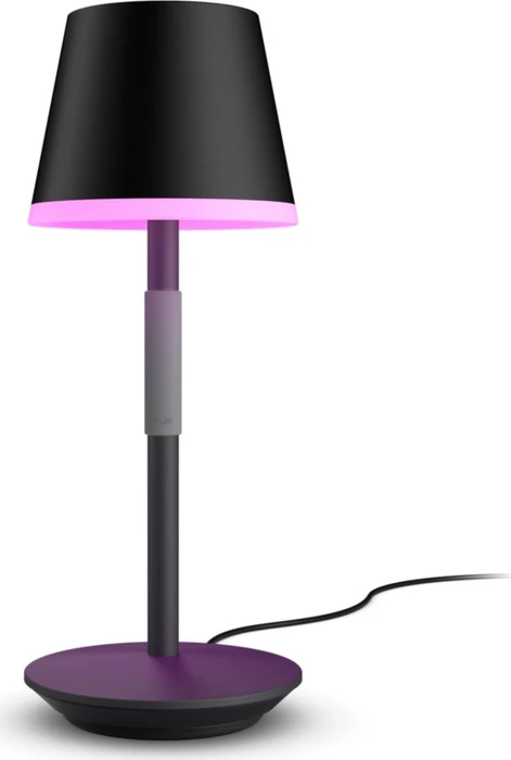 Philips Hue Go tragbare Tischlampe schwarz