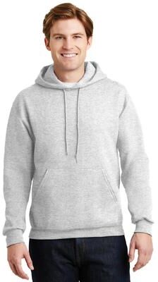 Jerzees 4997 Super Sweats NuBlend Hooded Sweatshirt in Ash size 3XL 4997M, 4997MR