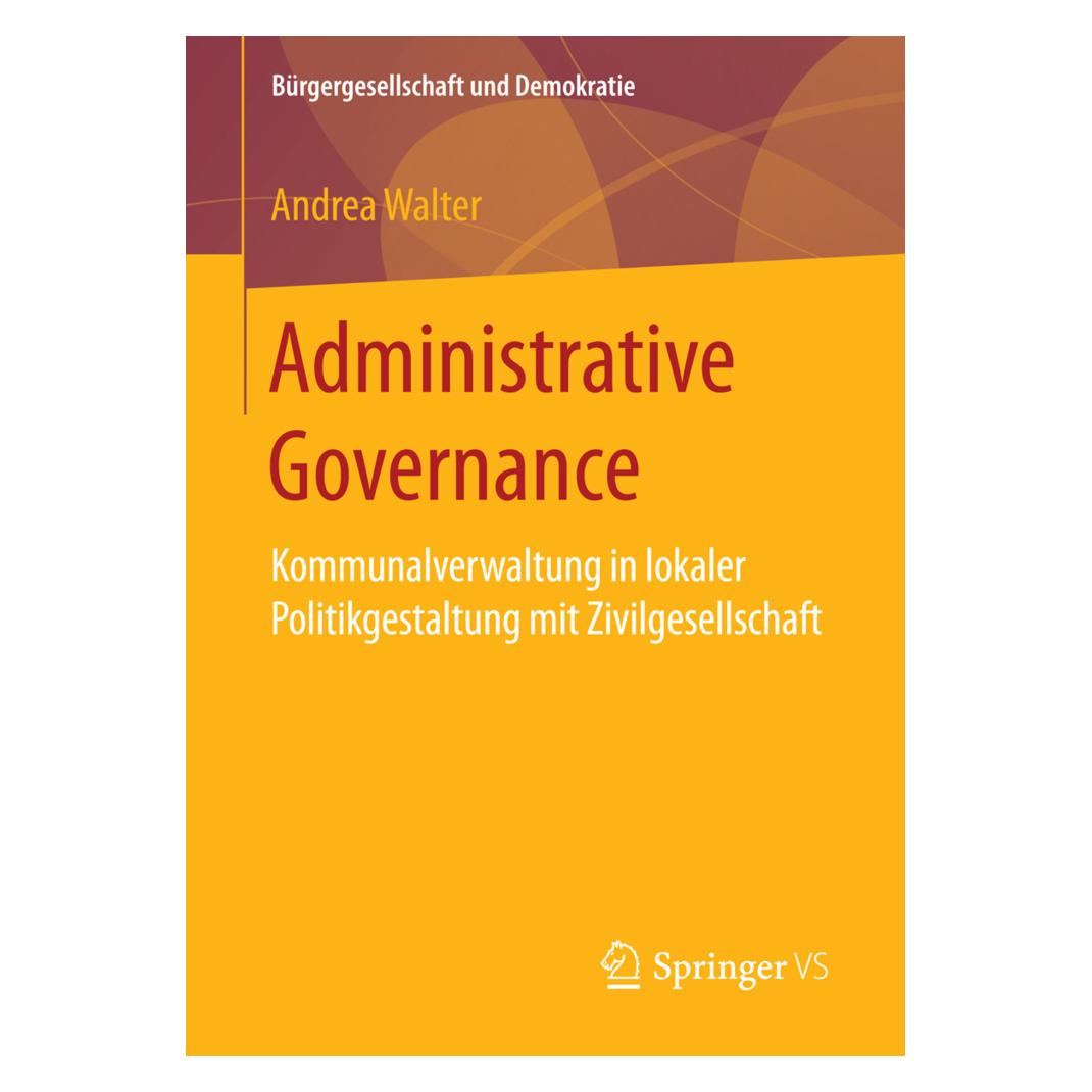 Springer Administrative Governance (Deutsch, Softcover, Andrea Walter) (7459910)