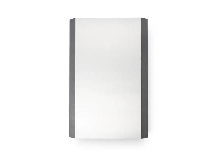 Nichba Nichba corbeille à papier Acier inoxydable brossé, 48 L