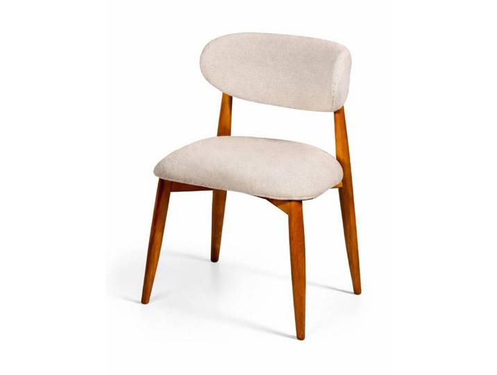 JVmoebel Esszimmerstuhl Stuhl Stil modern Farbe beige braun weich bequem vielseitig Esszimmer, Made in Europa