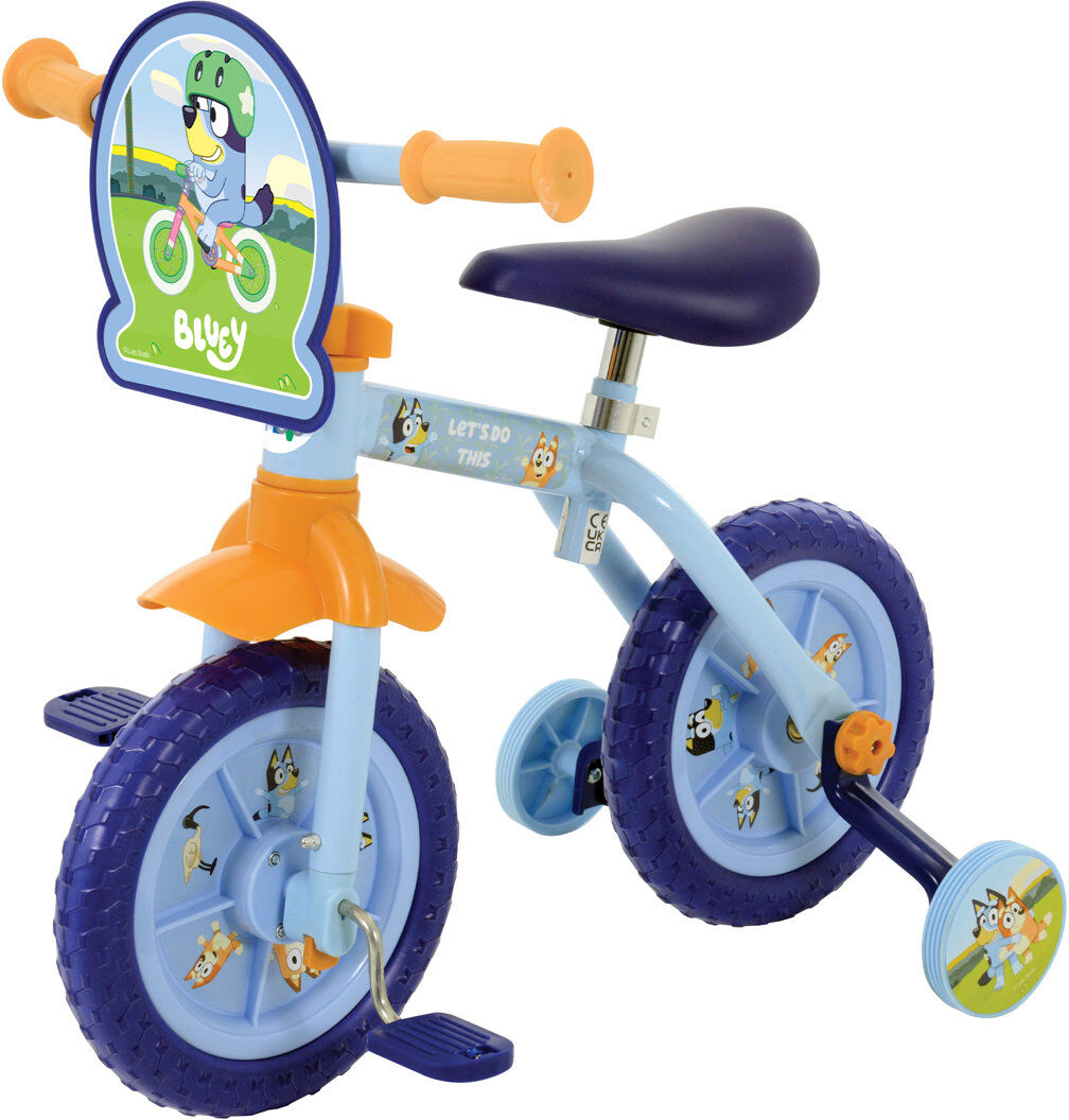 Bluey Push/Pull Ride On Blue