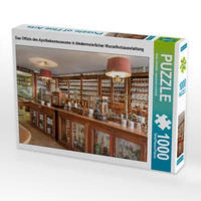 CALVENDO Puzzle Das Offizin des Apothekenmuseums in biedermeierlicher Wurzelholzausstattung 1000 Teile Lege-Größe 64 x 48 cm Foto-Puzzle Bild von Bodo