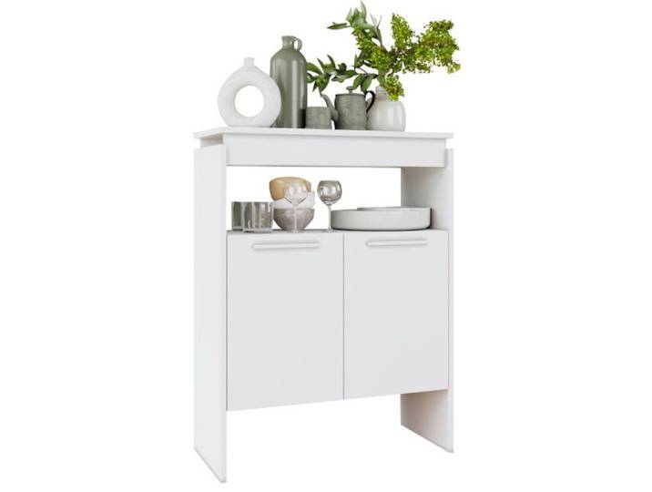 Comptoir bar Beaux Meubles Pas Chers FLOAT Blanc 67.5x29.5x90 cm