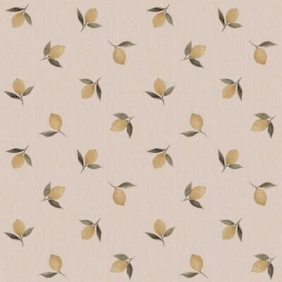 Sophie Allport Lemons Soft Linen Wallpaper - N/A
