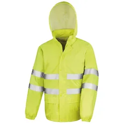 Result Safe-Guard,  High Vis Waterproof Suit (L)