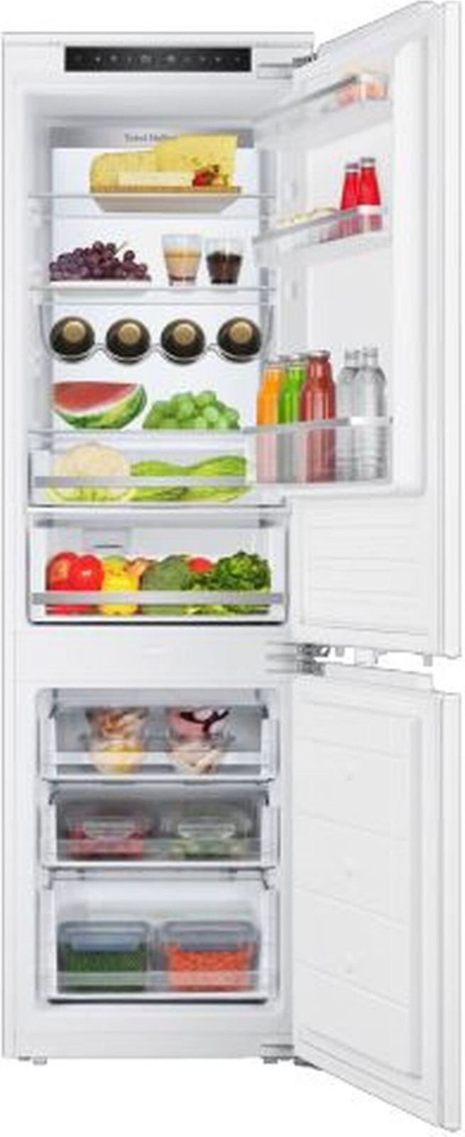 Amica EKGCX 387 955 Koelkast met No-frost systeem, 237 liter, Wit