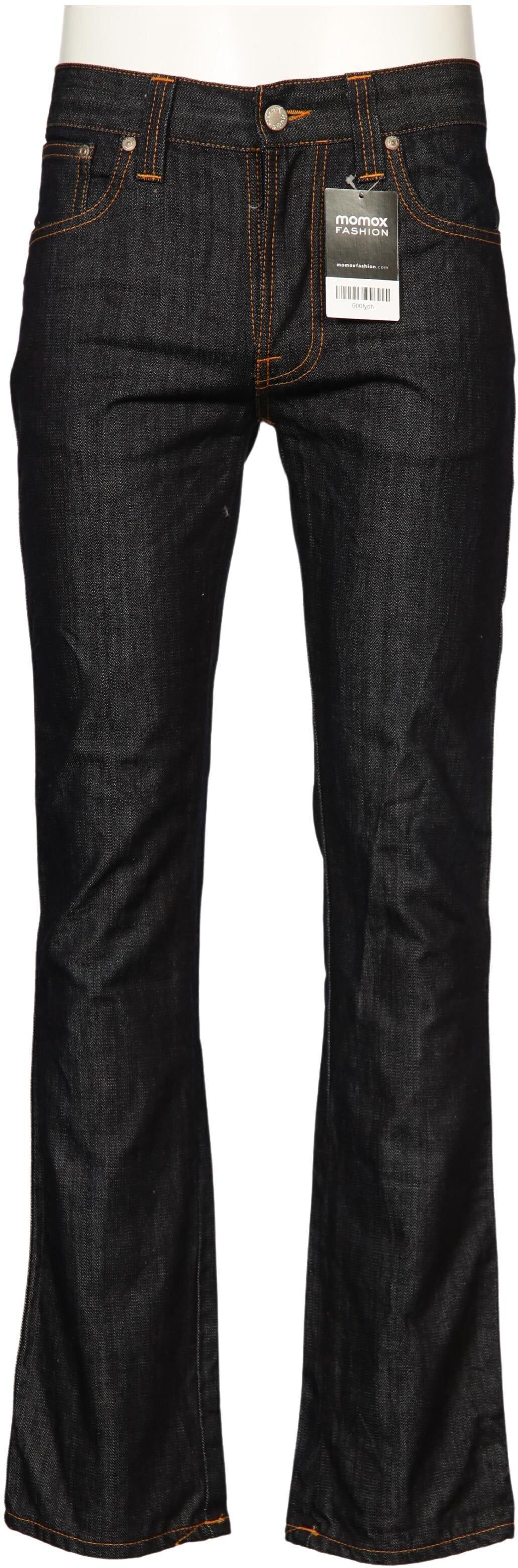 Nudie Jeans Herren Jeans, Blau, Gr. W30, Baumwolle - Second Hand