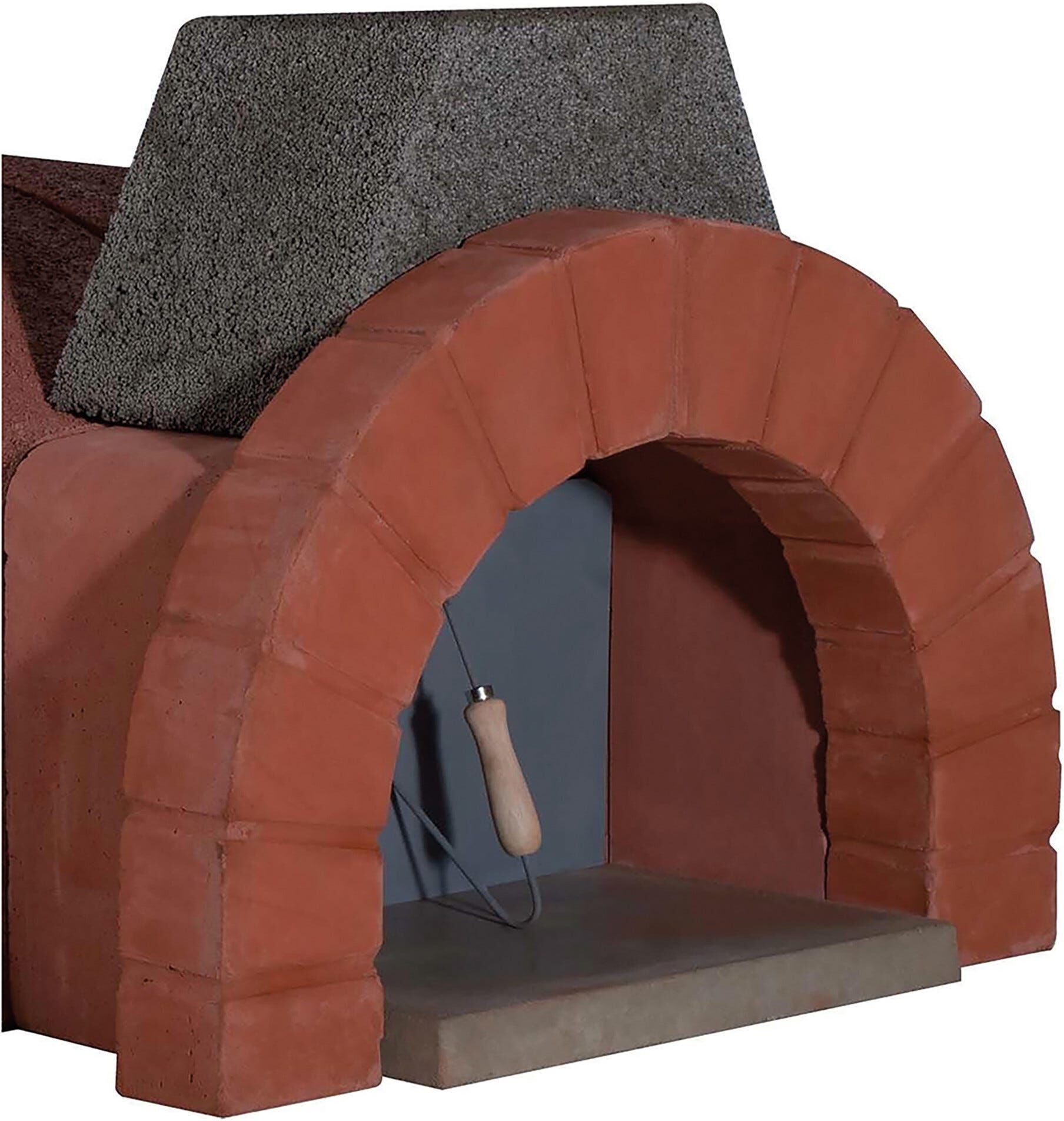 Tecnomat KIT ARCO IN CEMENTO PER FORNO POSITANO USCITA FUMI 25x25 cm