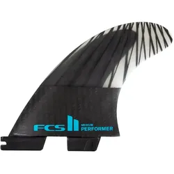 FCS II PERFORMER PC CARBON TRI Finnen Set 2026 tranquil blue - M